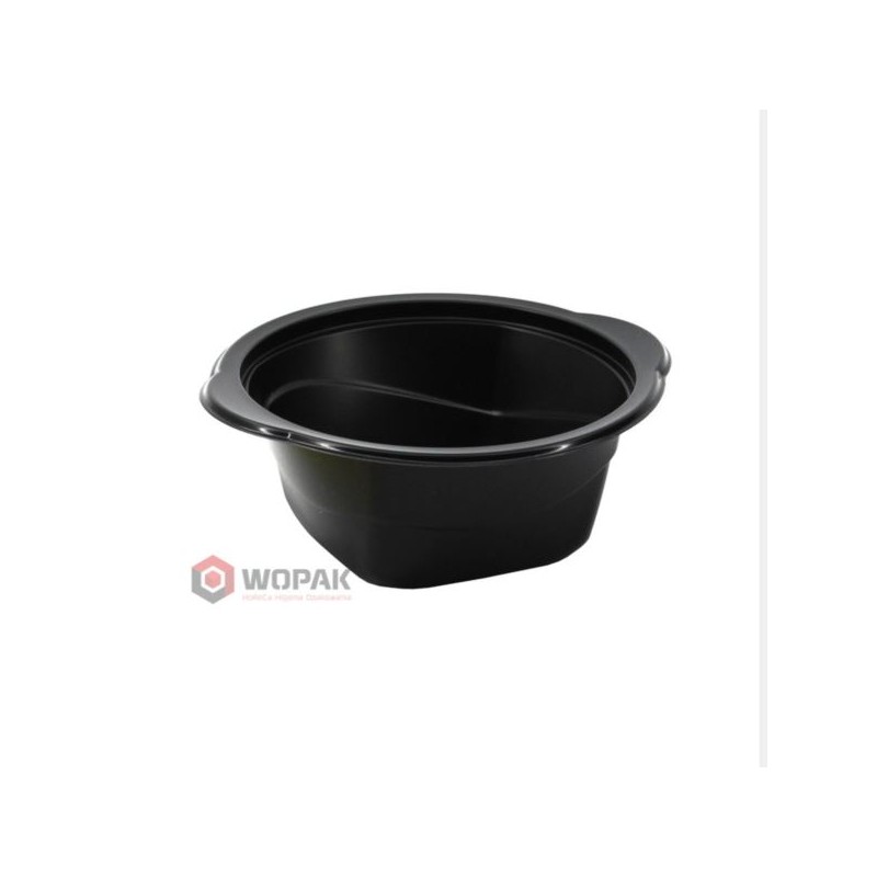 Poj. Do zgrzewu miska PP 500ml czarna a'600 D-5500C Guillin