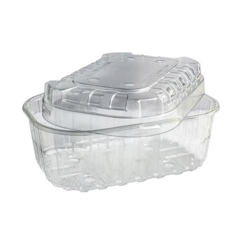 Przykrywka transparentna PET do pojemnika na owowce T-250/l-10