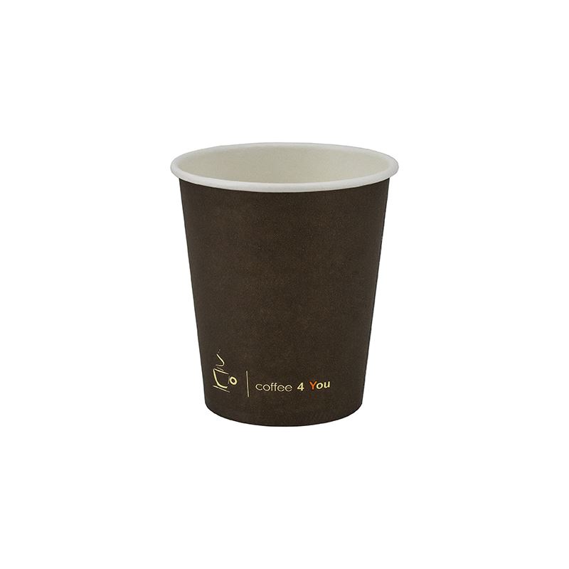 Kubek papierowy 250ml z nadrukiem 80mm Coffee 4 You a'100