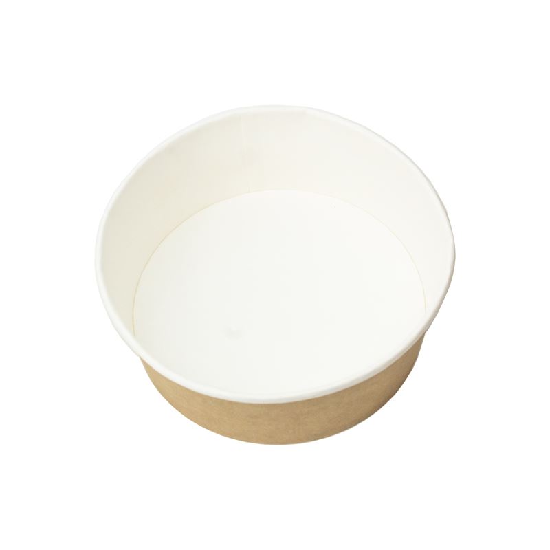 Miska papierowa na sałatkę 1100ml 184mm kraft 50szt