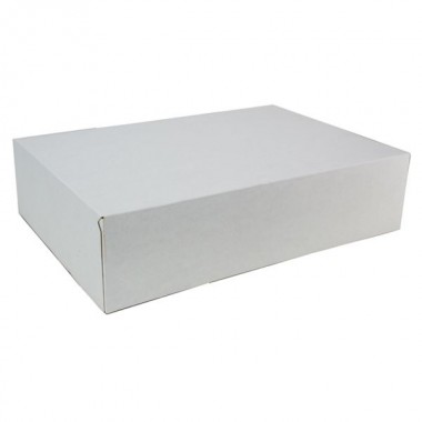 Pudełko cukiernicze 31x22x8cm białe 50szt