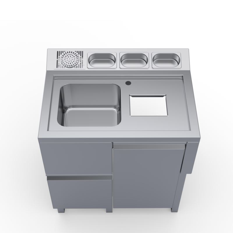 Stacja barmańska RK 800 ze zlewem