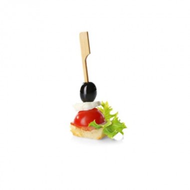 Patyczki fingerfood bambusowe GOLF 15cm hamburger 100szt
