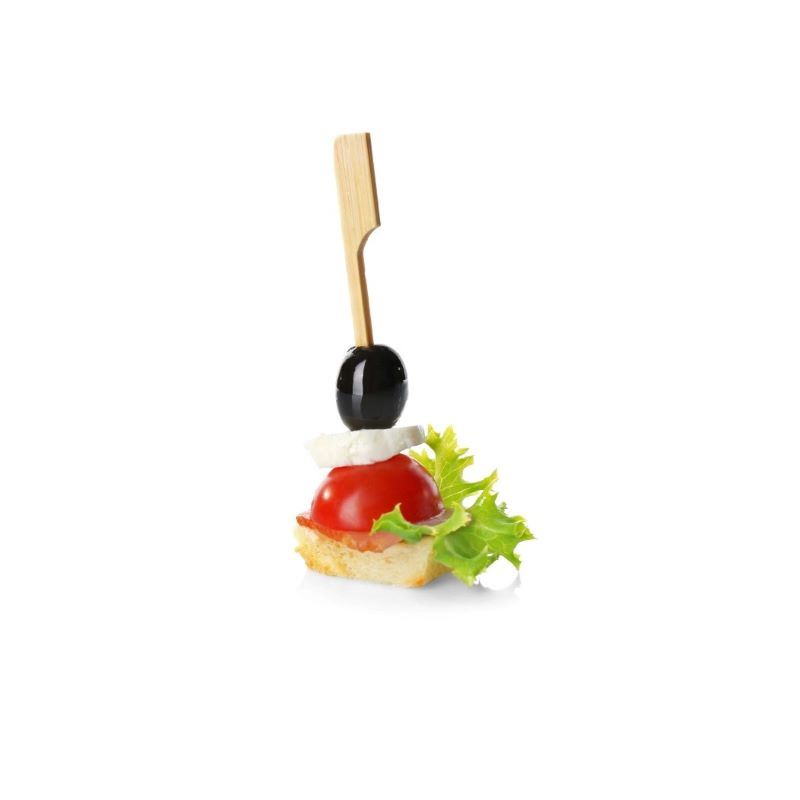 Patyczki fingerfood bambusowe GOLF 15cm hamburger a'100