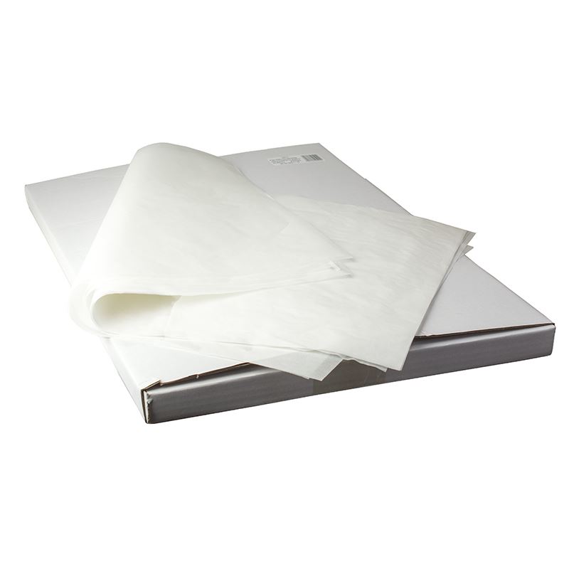 Papier do pieczenia silikonowany biały 58x78'500szt