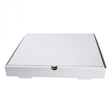 Karton na pizzę 32x32cm biało/szary boki proste 100szt