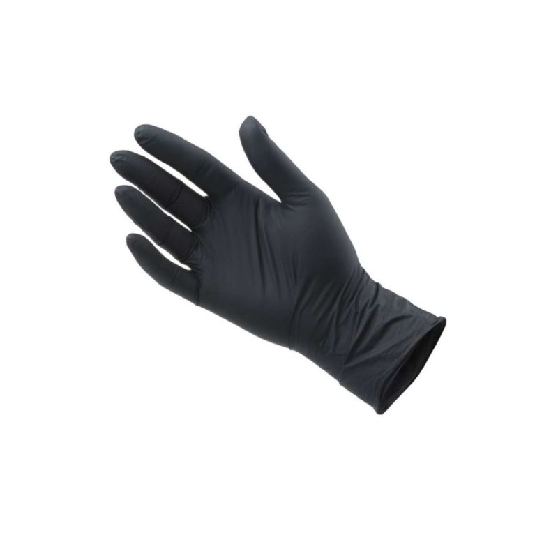 Rękawiczki nitrylowe czarne medyczne XL 100szt