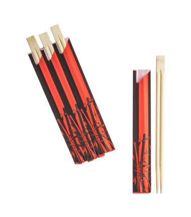 Pałeczki bambusowe do sushi 21 cm 100szt pojedynczo pakowane