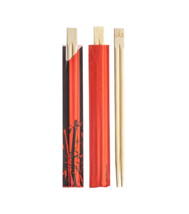 Pałeczki bambusowe do sushi 21 cm 100szt pojedynczo pakowane