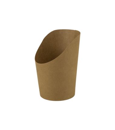 Kubek kraft na frytki, wrap, tortilla 350ml 50szt Enjoy Eat&Go