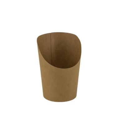 Kubek kraft na frytki, wrap, tortilla 350ml 50szt Enjoy Eat&Go