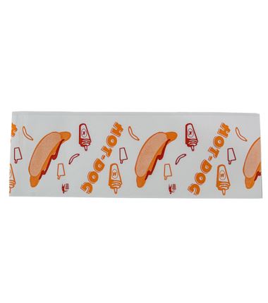 Koperta na hot dog amerykański 200szt