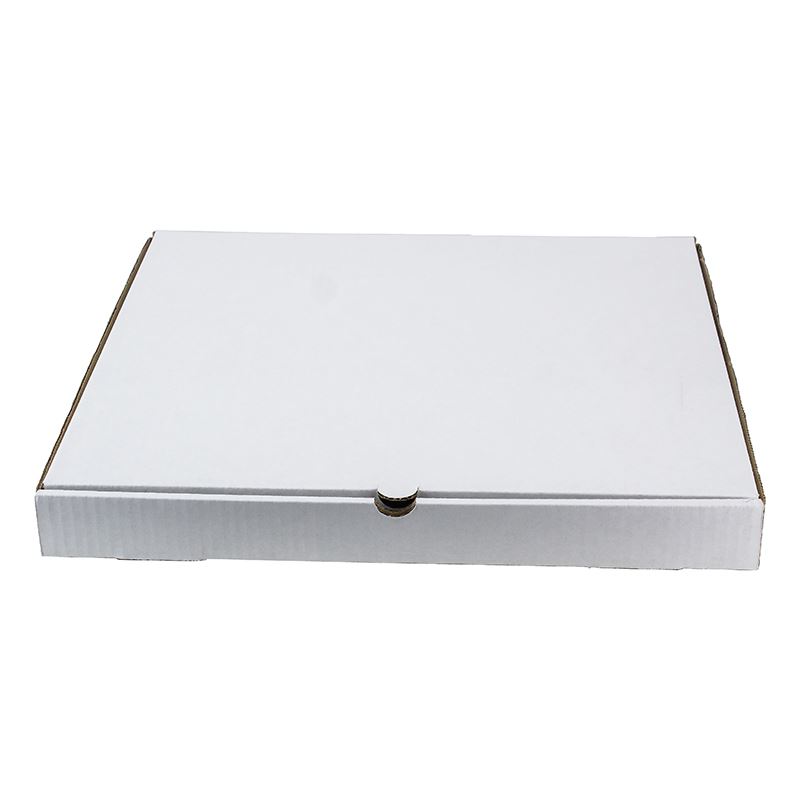 Karton na pizzę 42x42cm biało/szary boki proste 50szt