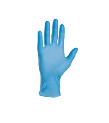 Rękawiczki nitrylowe niebieskie medyczne L 100szt