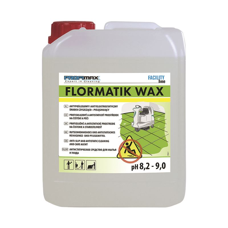 Płyn do mycia podłóg antypoślizgowy FLORMATIK WAX 5L