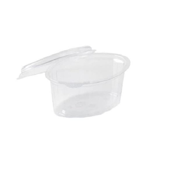 Pojemnik okrągły na sos z przykrywką 80ml 50szt