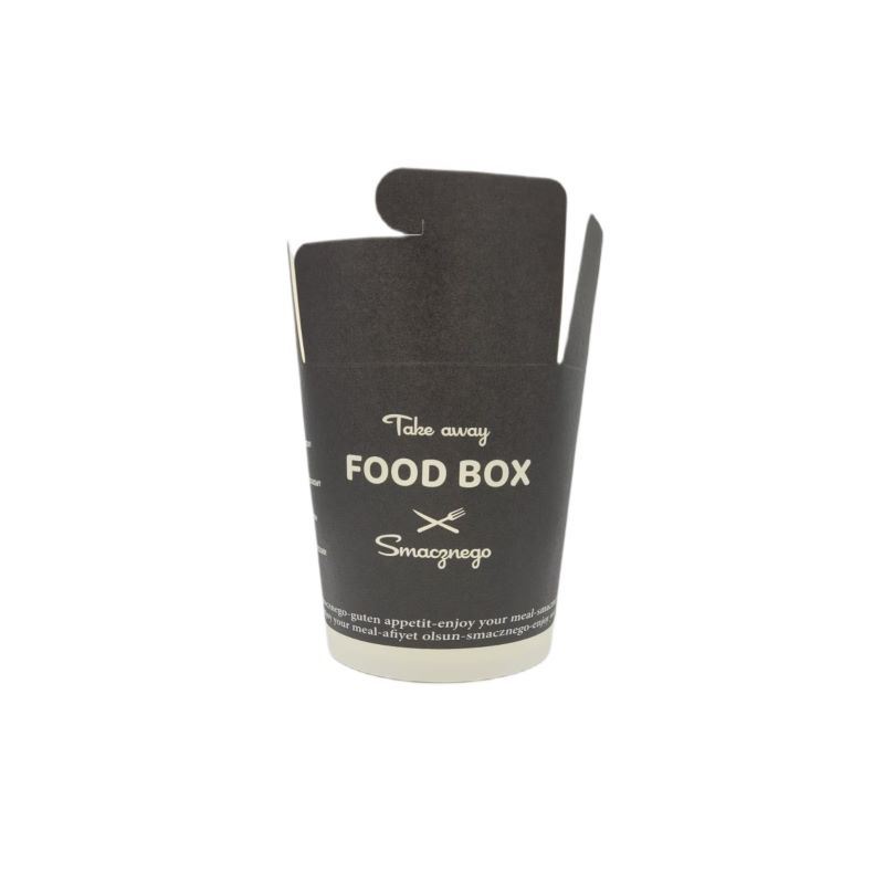 Pojemnik kebab Food Box 1000ml czarny 50szt