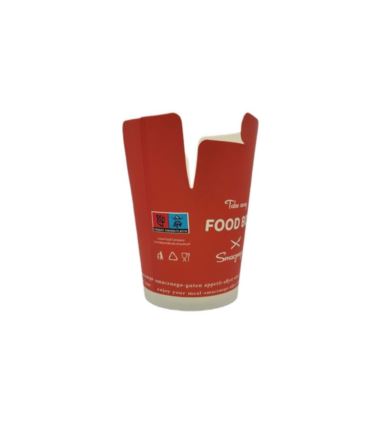 Pojemnik kebab Food Box 500ml czerwony 50szt