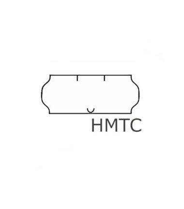 Taśmy do metkownic Meto1 białe 26x12mm jednorzędowa, falowana 5szt