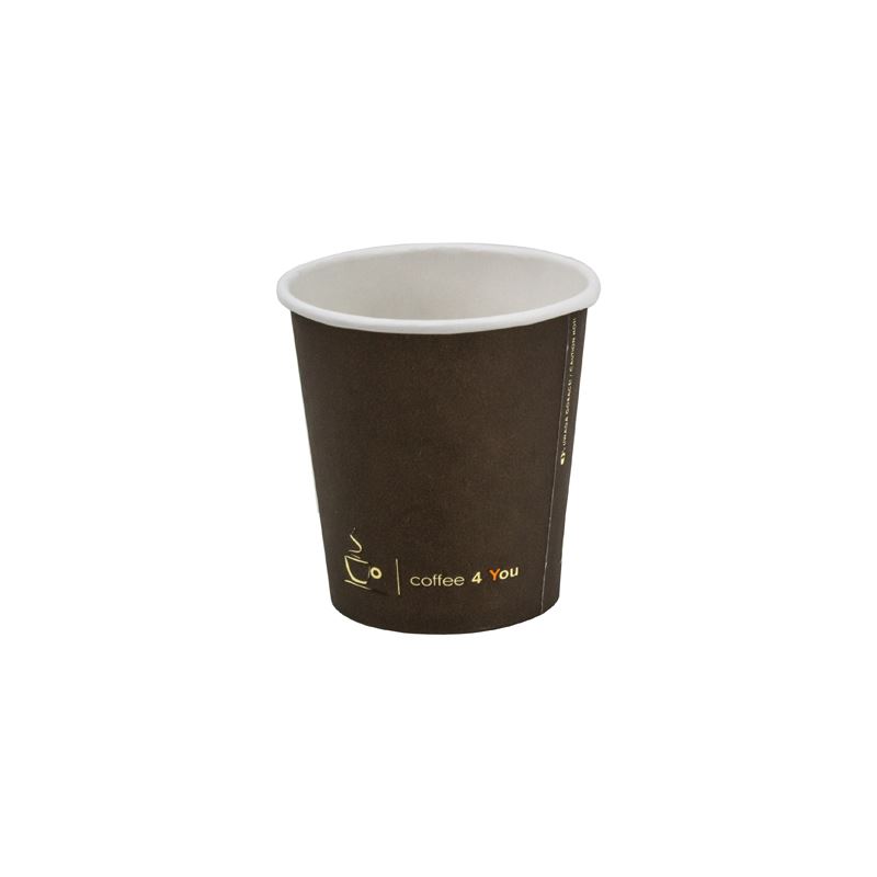 Kubek papierowy 100ml 60mm z nadrukiem Coffee 4 You 100szt