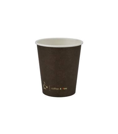 Kubek papierowy 250ml z nadrukiem 80mm Coffee 4 You 100szt