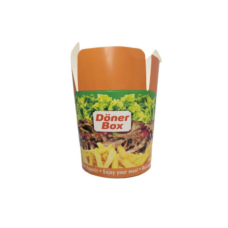 Pojemnik kebab box 750ml z nadrukiem 50szt