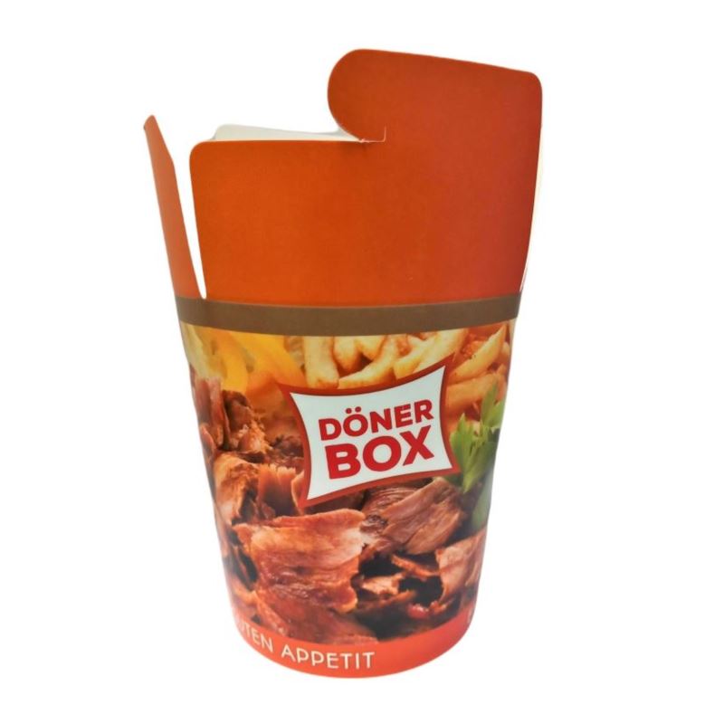 Pojemnik kebab box 1000ml z nadrukiem 50szt