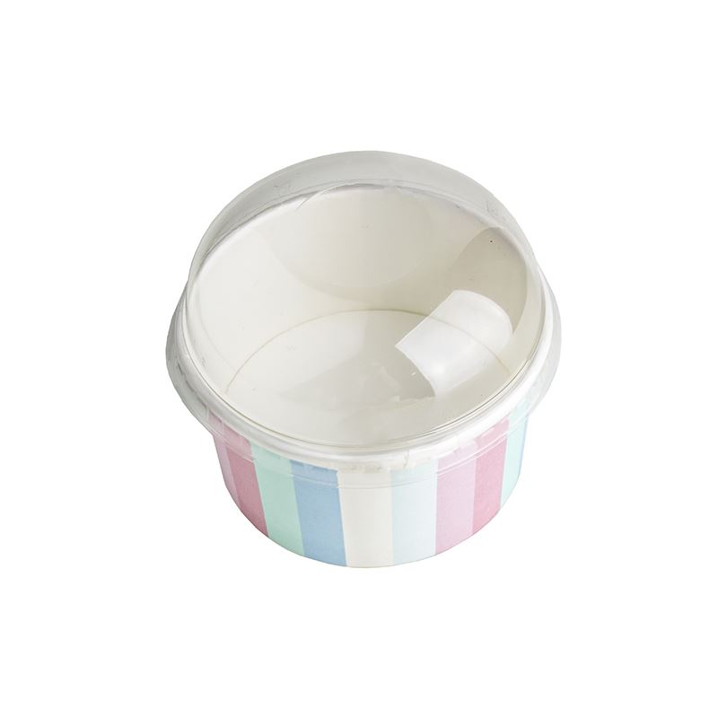 Wieczko wypukłe PET do miseczki na lody 92mm 50szt