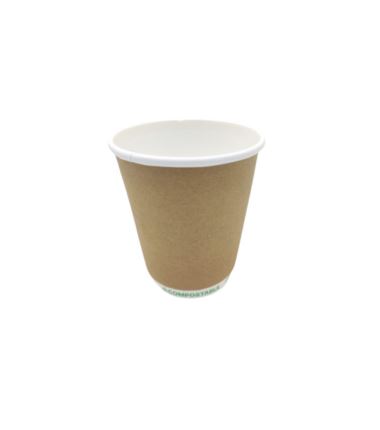 Kubek papierowy 250ml 80mm PLASTIC FREE Enjoy&Be Eco 25szt