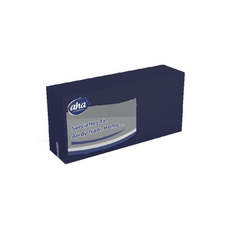 Serwetki 33x33 składane 1/4 2W granatowe 250szt