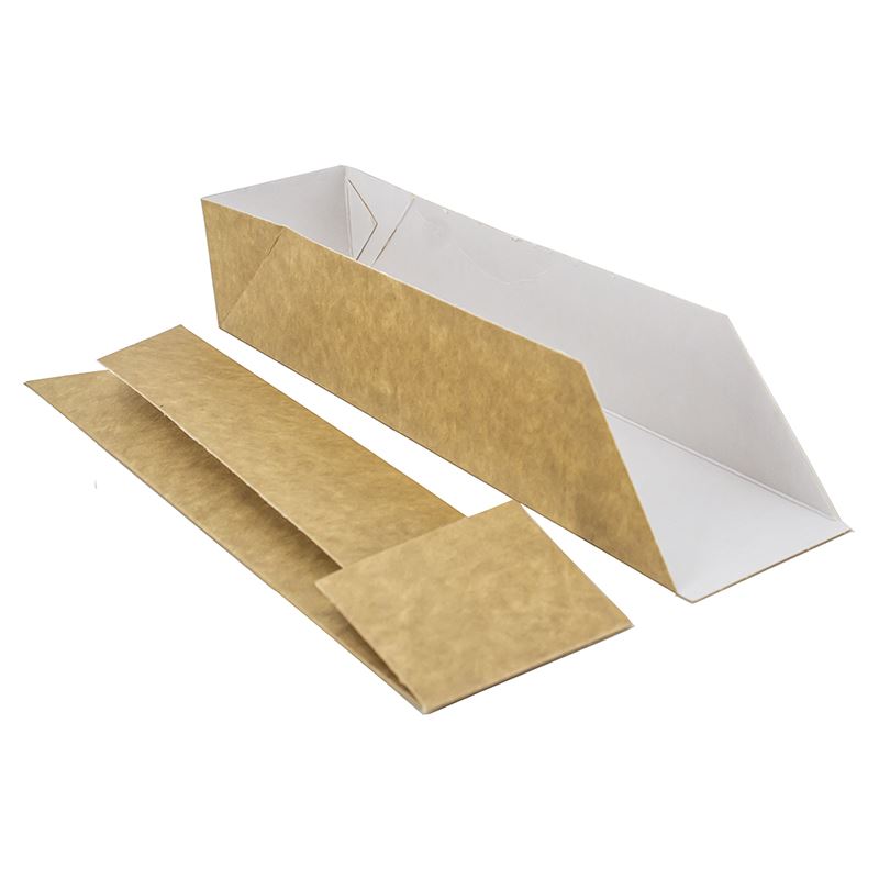 Tacka tekturowa na hot-doga lub zapiekankę 310x80x40mm 100szt