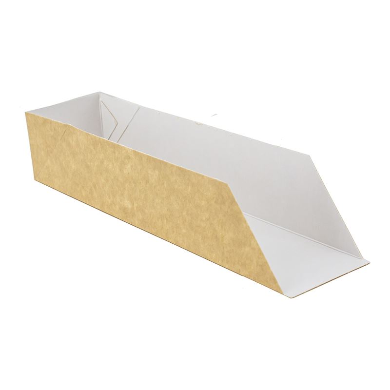 Tacka tekturowa na hot-doga lub zapiekankę 310x80x40mm 100szt