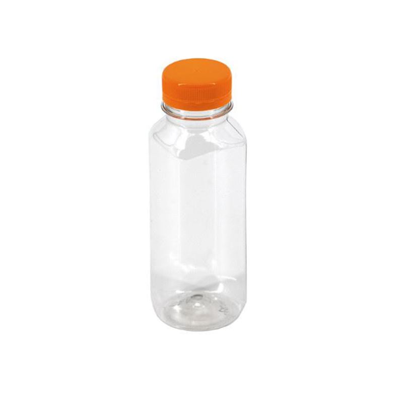 Butelki kwadratowe PET 500ml z nakrętkami 108szt