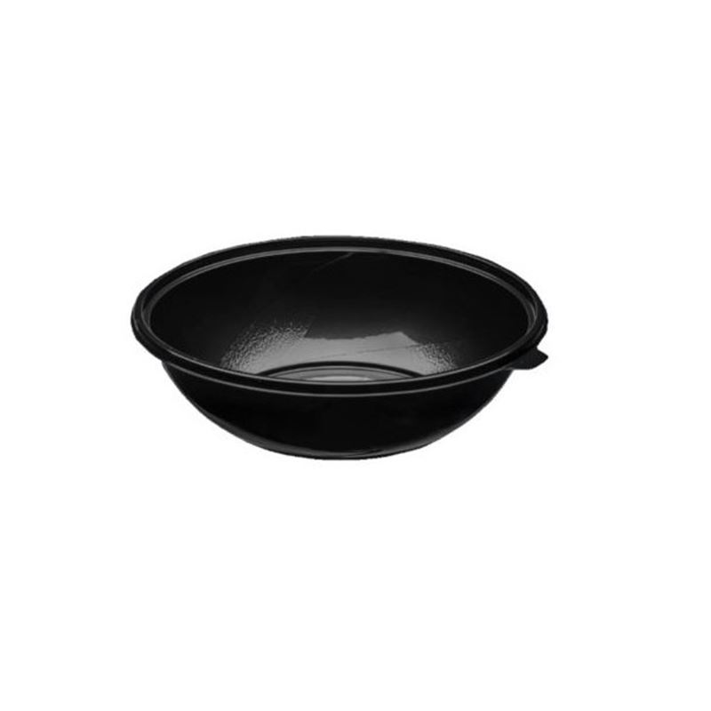 Pojemnik okrągły czarny RPET 1500ml SAL23/1500DC Guillin 300szt