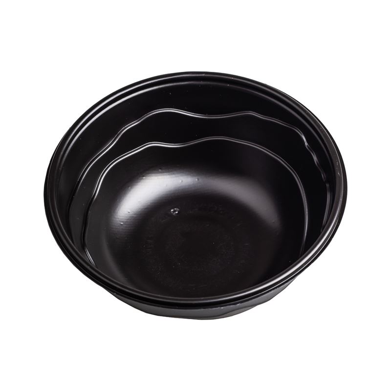 Miska wielorazowa czarna PP 1000 ml 20szt Guillin