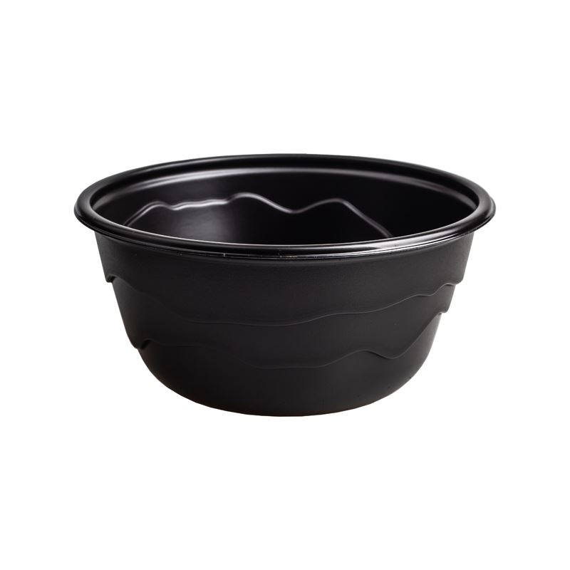 Miska wielorazowa czarna PP 750ml 20szt Guillin