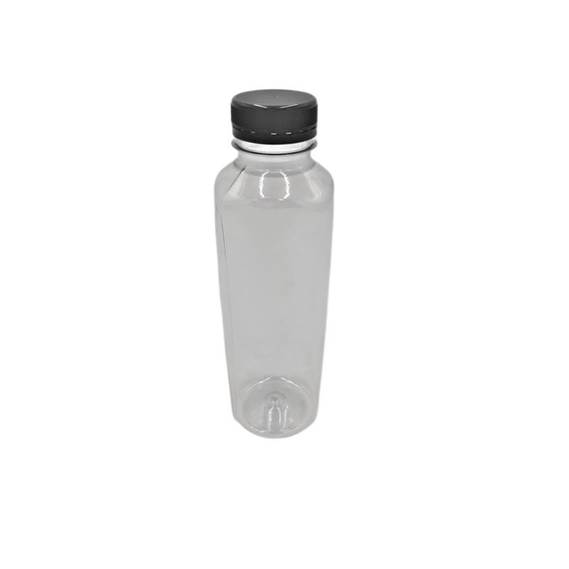 Butelki kwadratowe PET 500ml z nakrętkami 108szt