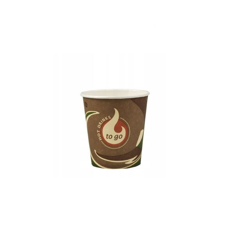 Kubek papierowy 100ml z nadrukiem "To Go" 80szt
