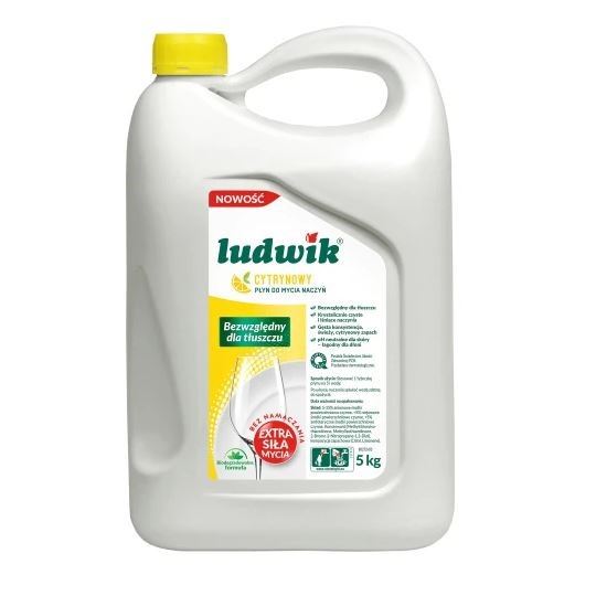 Płyn do mycia naczyń Ludwik 5L cytryna