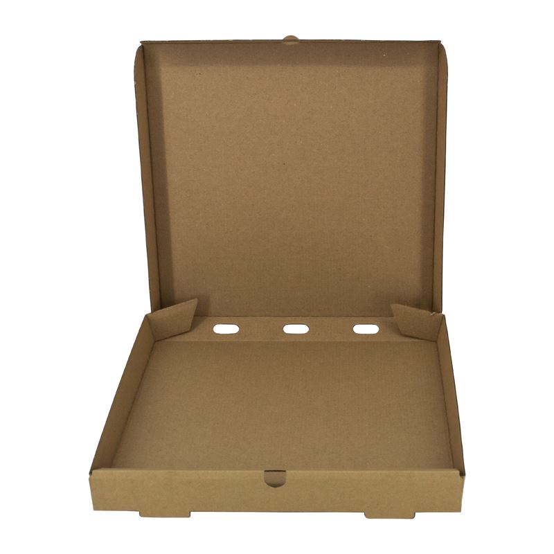 Karton na pizzę 32x32cm szaro/szary boki proste 100szt