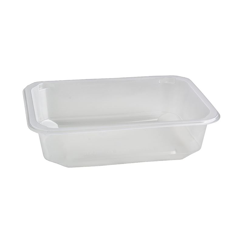 Pojemnik do zgrzewu 187x137x50 transparentny 1-dzielny 640szt