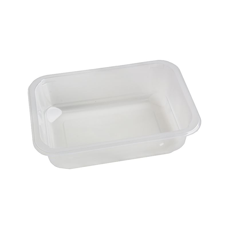 Pojemnik do zgrzewu 187x137x50 transparentny 1-dzielny 640szt