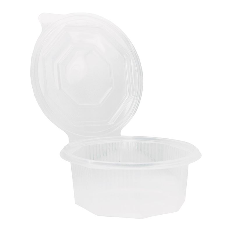 Pojemnik ośmiokątny z zespoloną przykrywką PP 500 ml 846050509 50szt