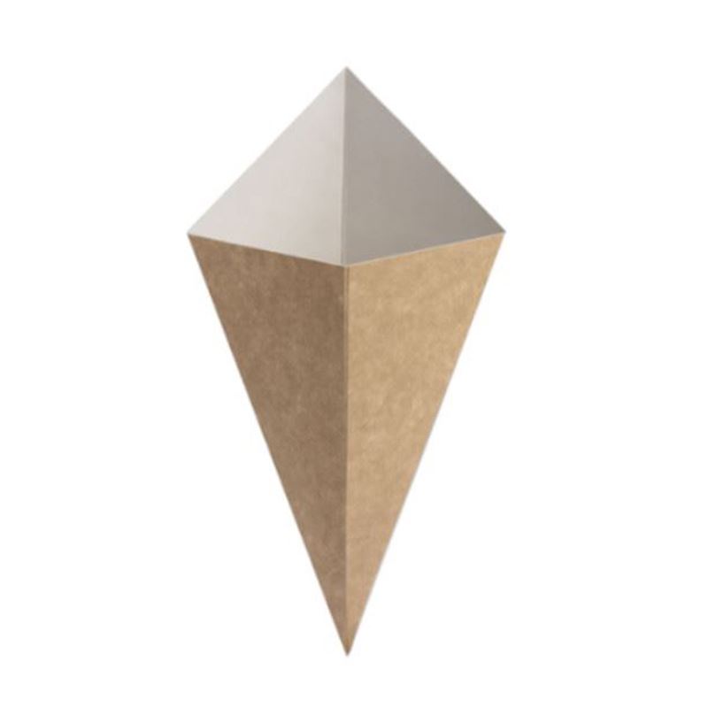 Rożek na frytki mały 350ml 155x265 100szt