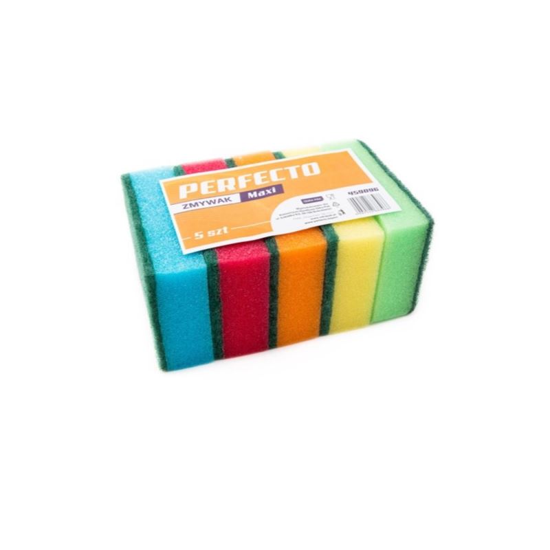 Gąbka kuchenna 5szt średnia 97x30x70