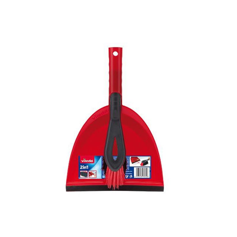 Zestaw zmiotka i szufelka 2w1 Vileda