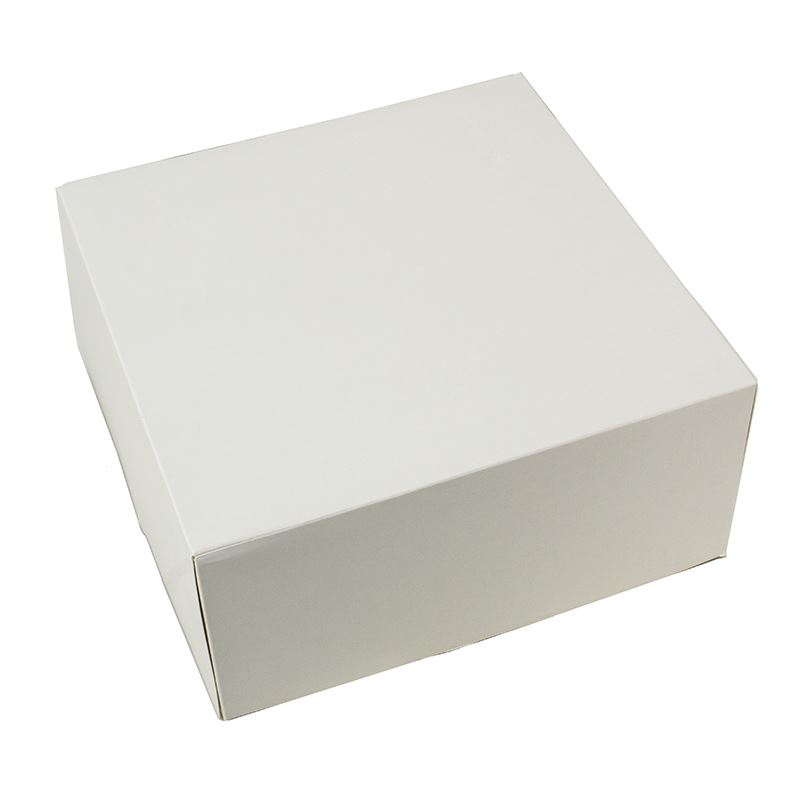 Pudełko cukiernicze 25x25x12cm białe a'50