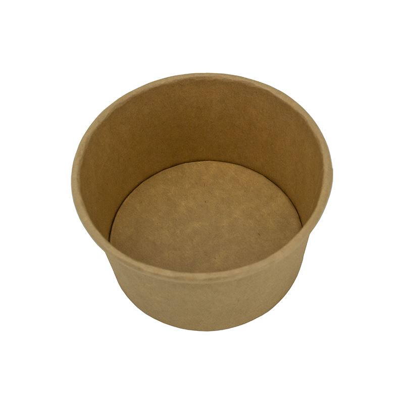 Miska papierowa na zupę 375ml 115mm kraft a'50