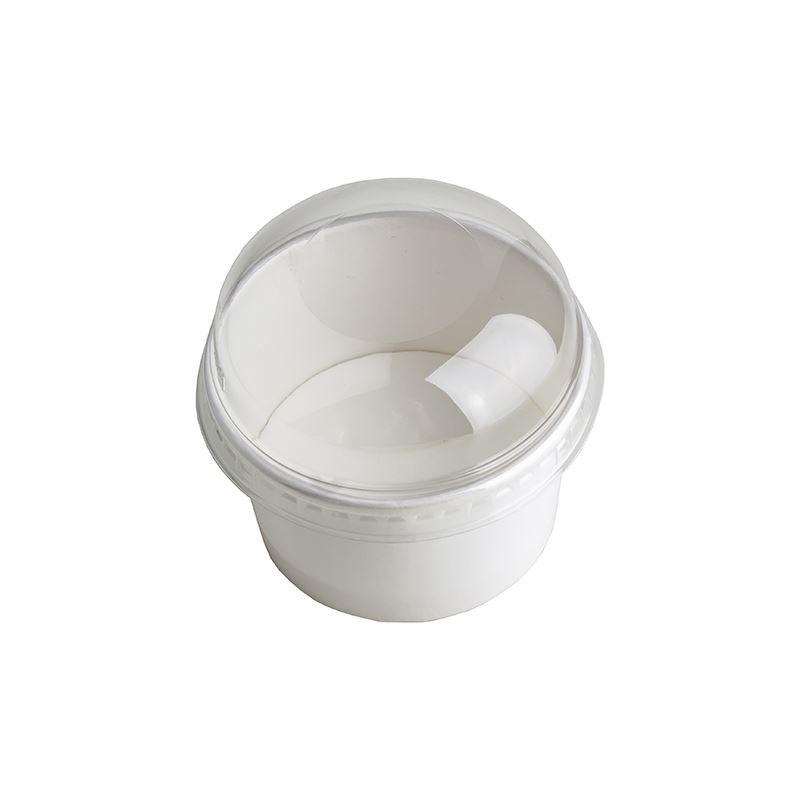 Miseczka papierowa na lody 130ml biała 25szt