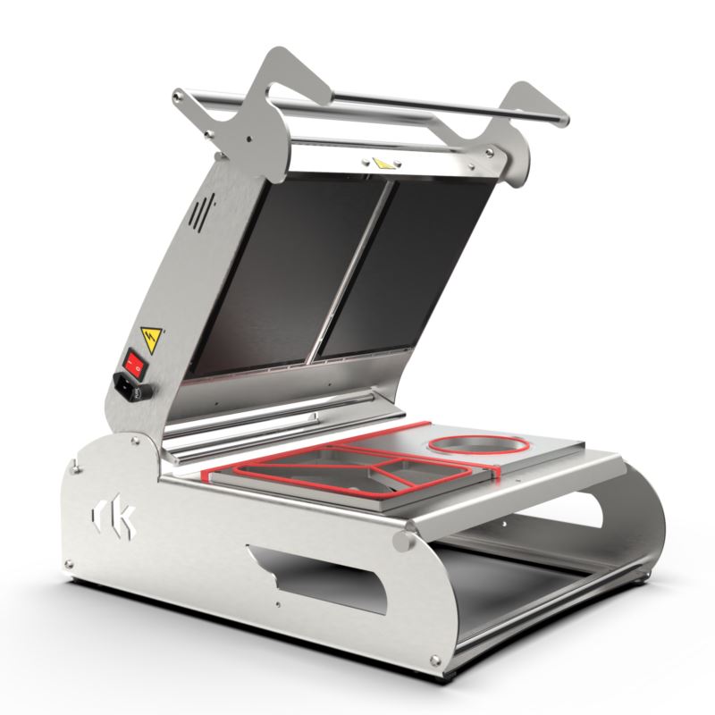 Maszynka do zgrzewania 2 sztuk tacek 227x178 RK-DUAL Re-Ko